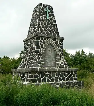 Památník selského povstání roku 1680 v místě bitvy na Ovčím vrchu