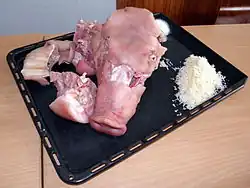 Ovar a nastrouhaný křen