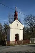 Overview of Chapel in Řípov, Třebíč, Třebíč District.jpg