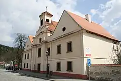 Overview of Chapel of Saint Anne in Náměšť nad Oslavou, Třebíč District.jpg