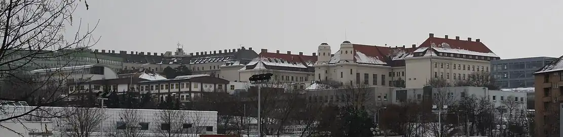 Panorama sídla univerzity v Brně