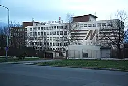 Budova Michelských pekáren v Praze-Michli