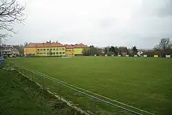 Hřiště v Budišově u základní školy