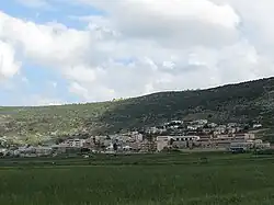 Celkový pohled na vesnici Uzejr