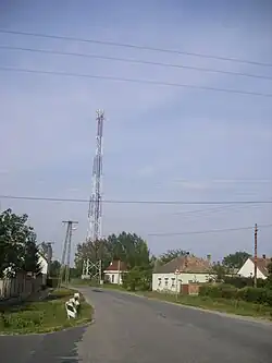 Hlavní ulice v Pápateszéru