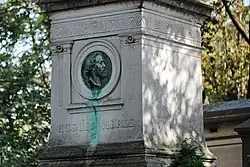 Náhrobek malířů Georges Merle (1851-1886) a Hugues Merle (1822-1881)