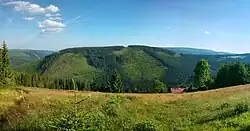 Pěnkavčí vrch z Jelení hory