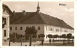 Příbor, Český učitelský ústav, pohlednice, 01a.jpg