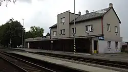 Nádraží v Příboře v roce 2022