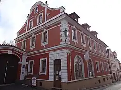Příbram - dům U Modré hvězdy v Dlouhé ulici čp. 94.jpg