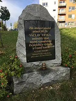 Pomník Václava Trnky