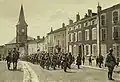 Příchod legionářů z 21. čs. střeleckého pluku do Darney v červnu 1918.