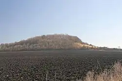 Chotuc ze silnice od obce Mečíř