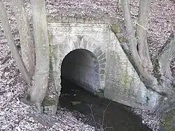 Přejezd nad Šternberským potokem