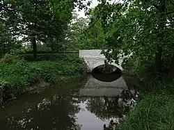 Přeseka, silniční most u rybníka Kaňov.JPG