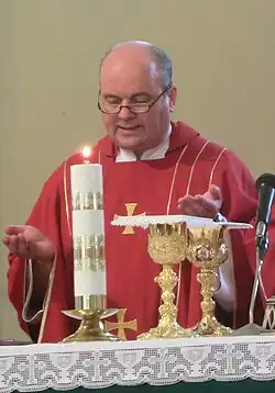 Antonín Forbelský v litoměřické katedrále (16. září 2014)