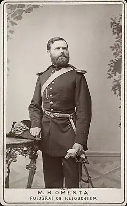 P. Egede-Nissen, portrét, asi 1870