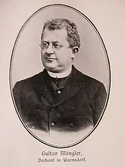 Gustav Josef Möngler, děkan ve Varnsdorfu