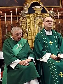 S otcem S. Přibylem