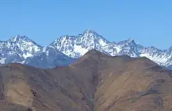 Danosmta, pohled od průsmyku Abano