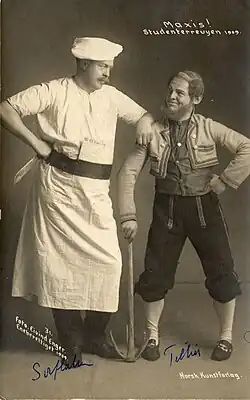 Maxis! Studenterrevyen 1909, Studentská revue