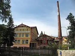 Pohled do areálu firmy