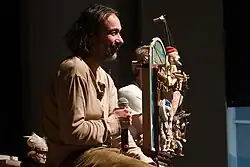 Pavel Liška během vystoupení v Ústí nad Labem