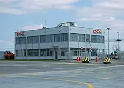 Správní budova terminálu Kutno