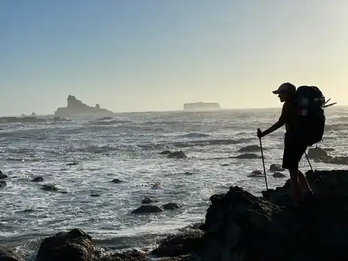 Závěrečná část PNT vede podél oceánu.