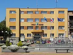 Magistrát v Čechovicích-Dědicích – sídlo samosprávy gminy