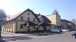 Centrum obce – kulturní dům a hasičská zbrojnice