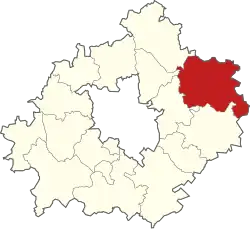 Gmina Pobiedziska na mapě