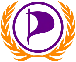 Symbol Internacionály pirátských stran