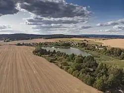 Dražská Koupě z dronu