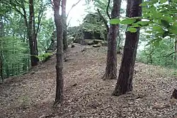 Vrcholová chráněná část vrchu