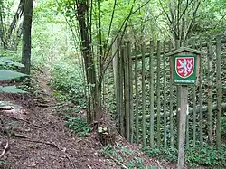 Cedule označující přírodní památku Libnič