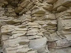 Opuka v lomu u Přední Kopaniny