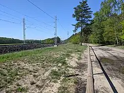 Písčina u Byšiček v dubnu 2025