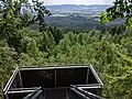 vyhlídka Nad doly v severní části chráněného území