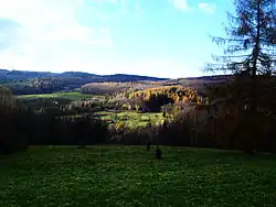 Pohled na jihovýchodní stráň