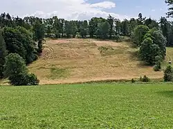 celkový pohled na jižní část PR