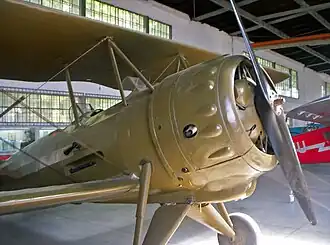 PWS-26 v Muzeu polského letectví v Krakově