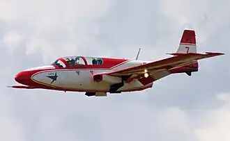 TS-11 akrobatické skupiny Biało-Czerwone Iskry