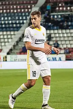 Pablo Podio v dresu FC Fastav Zlín