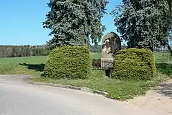 Padařov, pomník Alfonsi Ferdinandu Štastnému, zakladateli českého agrarismu