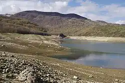 Horská krajina v Abruzzu