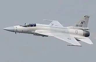JF-17 pákistánského letectva