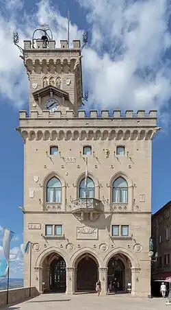 Palazzo Pubblico v San Marinu