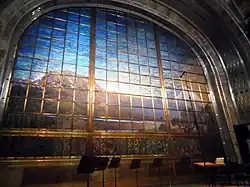 Palacio de Bellas Artes, Opona (Tiffany)