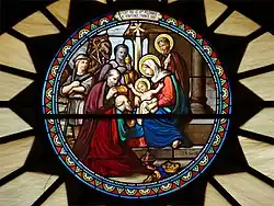 Sklomalba Klanění Tří králů